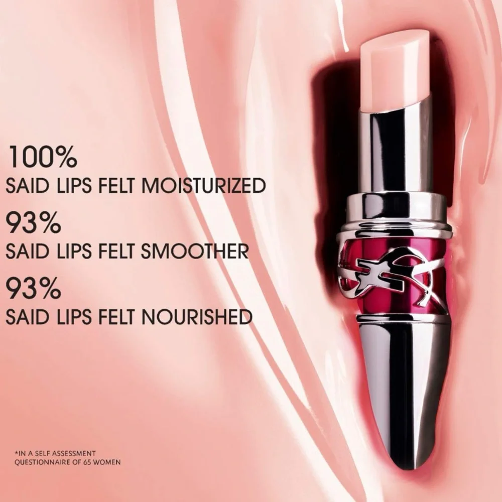 🫦 YSL Loveshine Candy Glaze Lip Gloss Stick - 15 Showcasing Nude - Picture 7 of 8